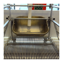 Stainless steel pig feeder trough for pigs farming equipment